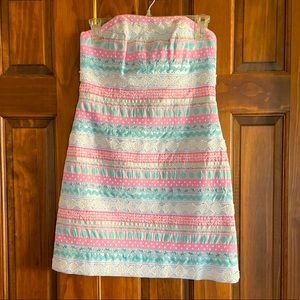 Vintage Lilly Pulitzer Ribbon Dress